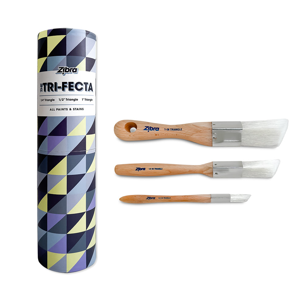 Coming Soon! Trifecta - Triangle Paintbrush 3 piece set