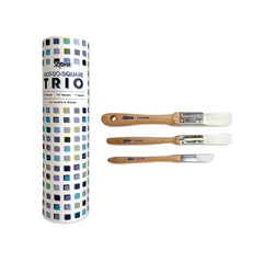 Load image into Gallery viewer, Coming Soon!  Not-So-Square Paintbrush Trio - Square 3 piece set
