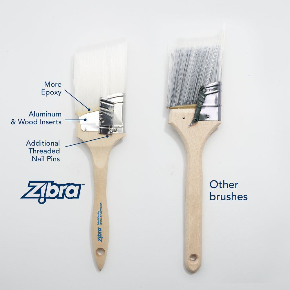 Zibra Paint brushes - Just the Woods